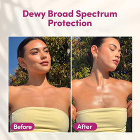 Coco & Eve Coconut Milk Body Sunscreen SPF 50 texture close-up