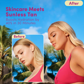 Coco & Eve Face Tanning Micromist bottle with mist nozzle