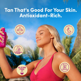 Coco & Eve Face Tanning Micromist in lifestyle setting