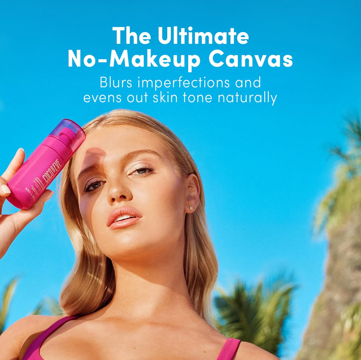 Coco & Eve Face Tanning Micromist with skincare products