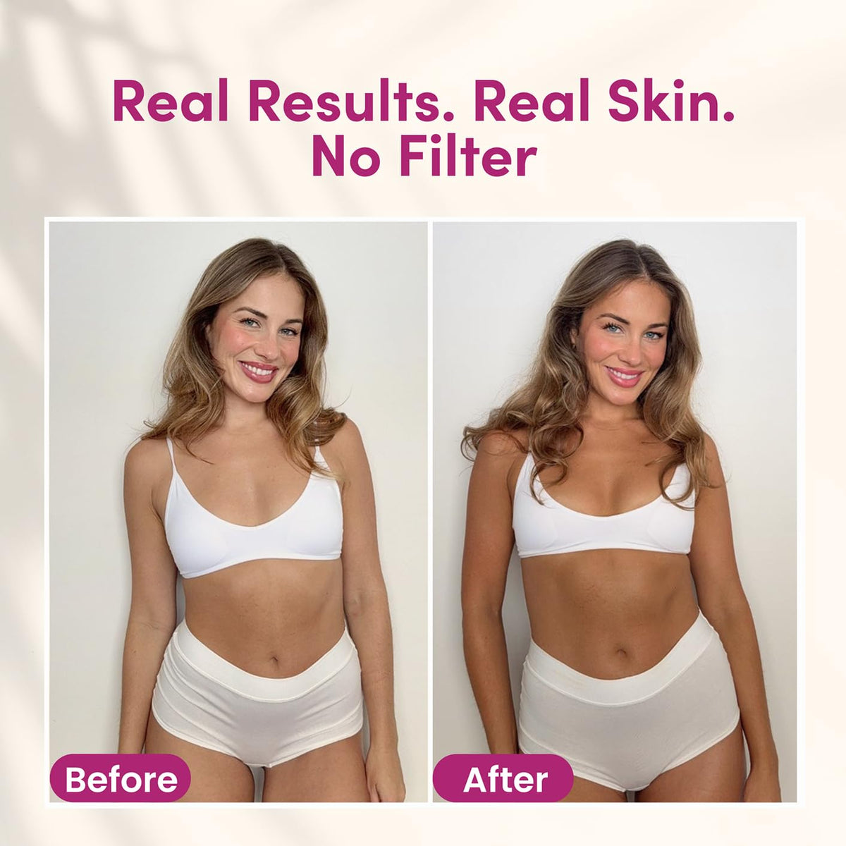 Coco & Eve Sunny Honey Bronzing Self Tanner Mousse application on skin