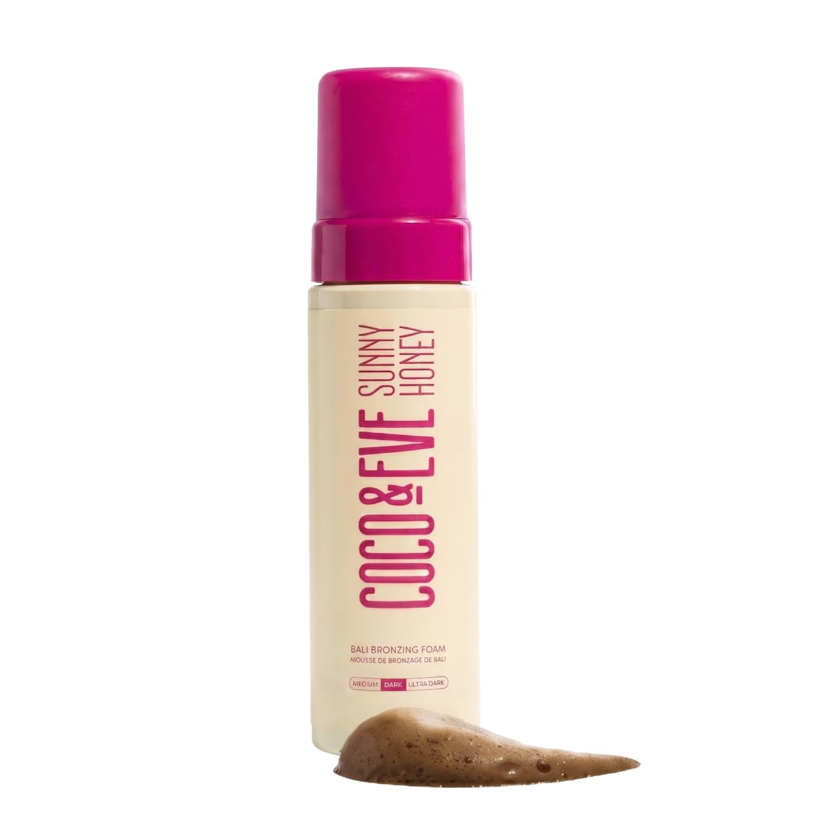 Coco & Eve Sunny Honey Bronzing Self Tanner Mousse front view