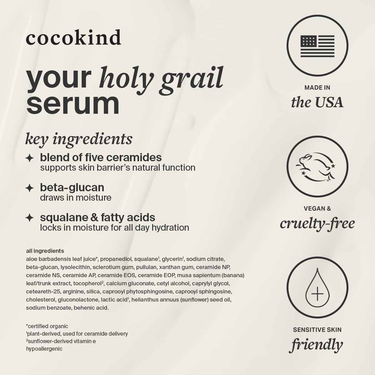 Cocokind Ceramide Barrier Serum lifestyle scene