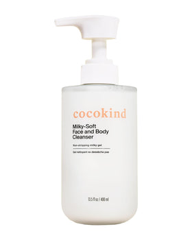 Cocokind Milky Soft Face & Body Cleanser 13.5 Fl Oz front view