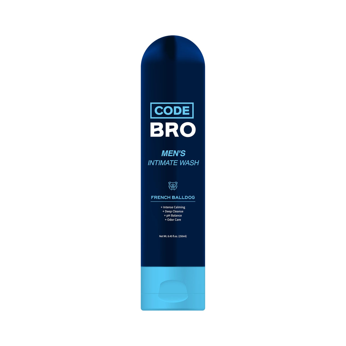 Code Bro Men's Intimate Wash 250ml front view
