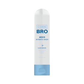 Code Bro Men's Intimate Wash Clean Beans 250ml front view