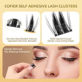 CoFier lash clusters kit packaging front view