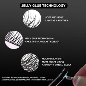 CoFier lash curler and cotton swabs included in the kit