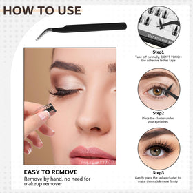 CoFier lash tweezer included in the kit