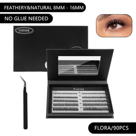CoFier Wispy Lash Clusters Kit packaging and contents
