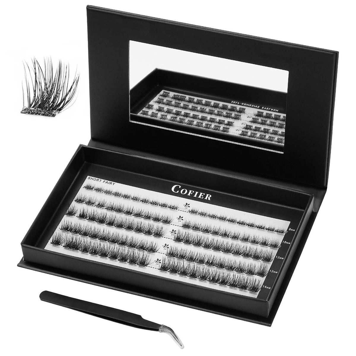 CoFier Wispy Lash Clusters Kit packaging front view