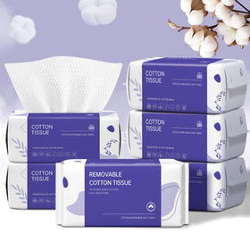 cokoness Disposable Face Towel 600 Count packaging front view