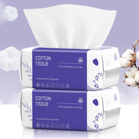 cokoness Disposable Face Towels 200 Count front view