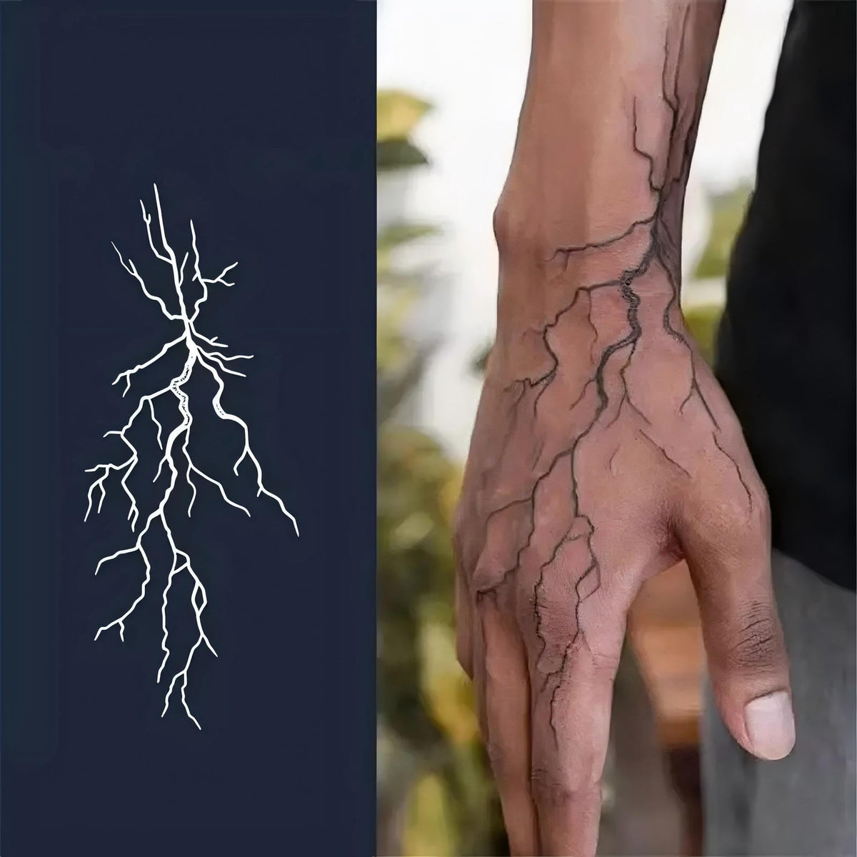 COKTAK scorpion temporary tattoo sheet