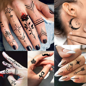 COKTAK tattoo application process with water