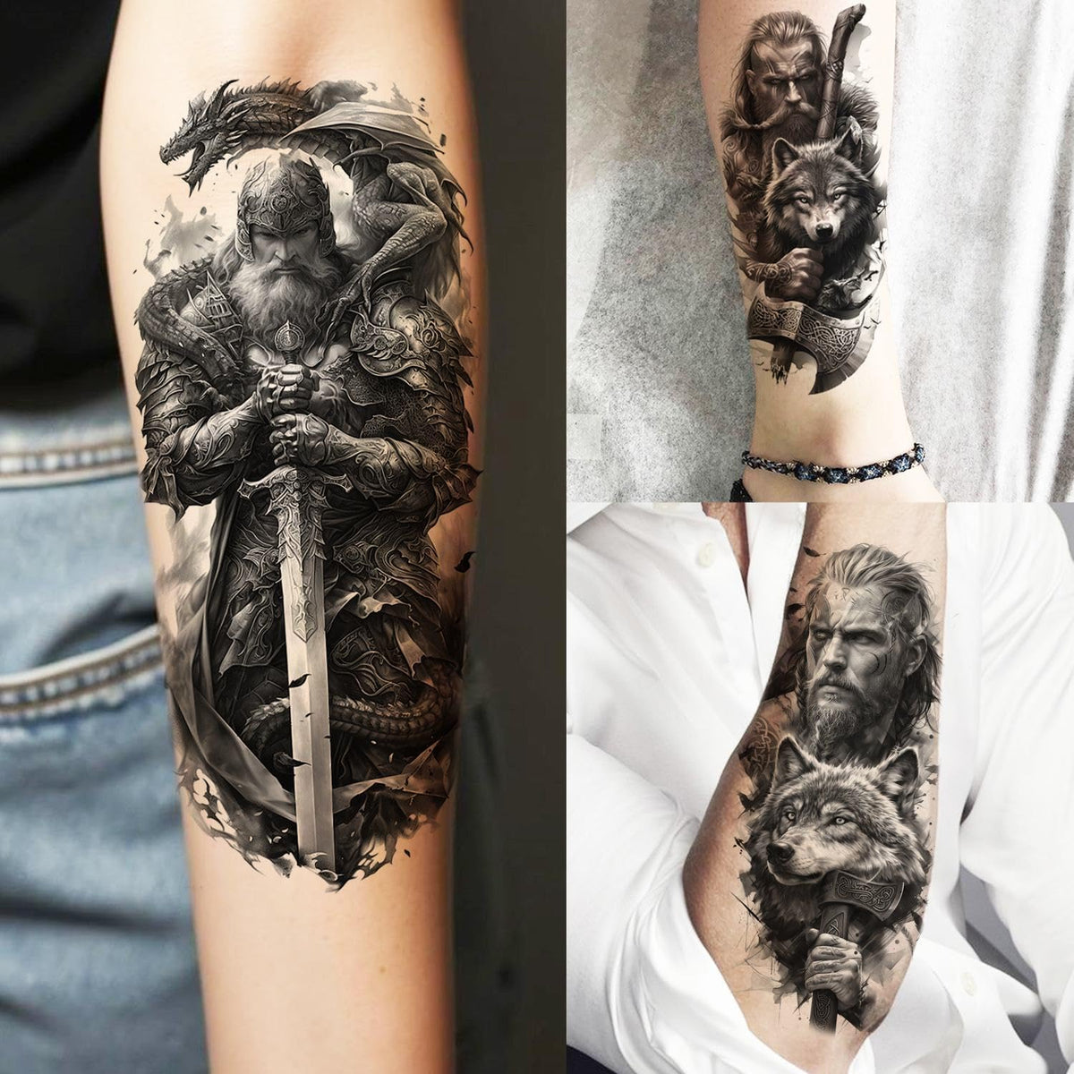 COKTAK temporary tattoo application process with water