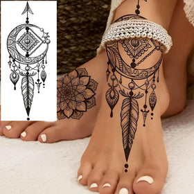 COKTAK temporary tattoos applied on hands