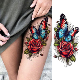 COKTAK temporary tattoos displayed on skin