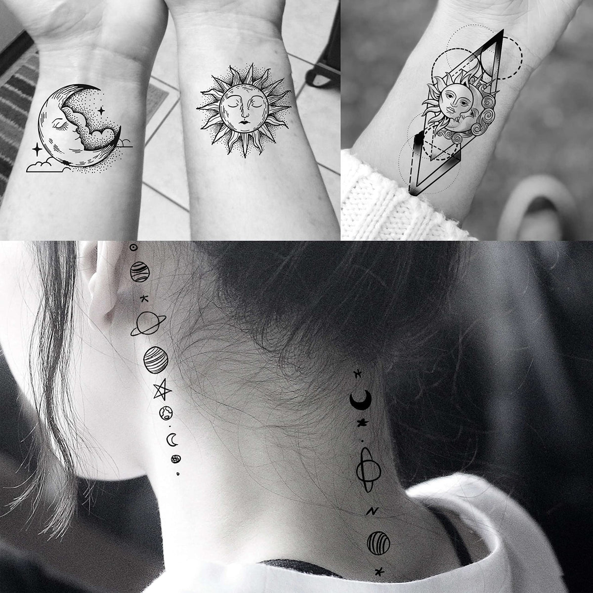 COKTAK temporary tattoos packaging with vibrant designs