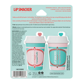 Cold Foam Lip Smacker balm with holiday-themed design