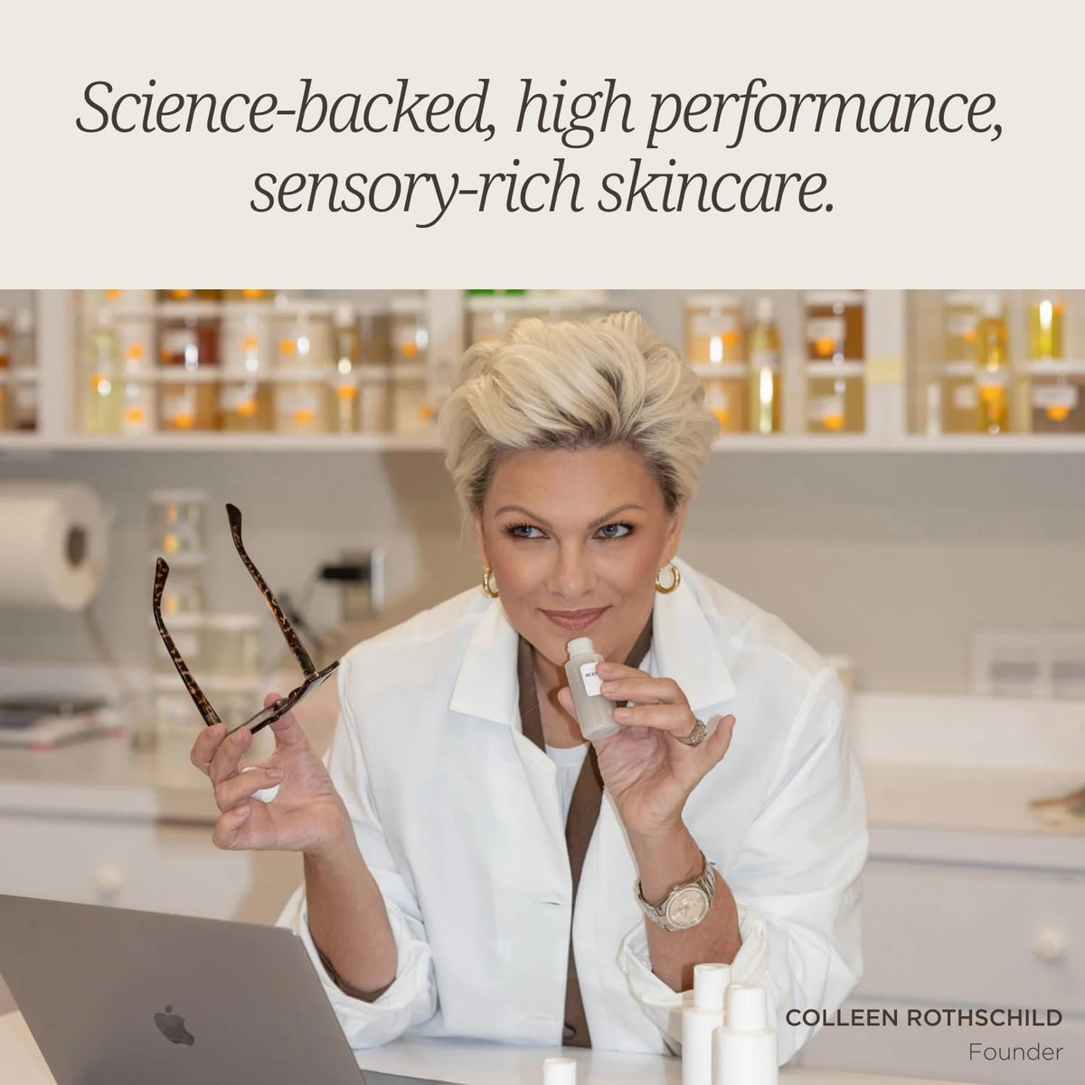 COLLEEN ROTHSCHILD Illuminating Tinted Eye Cream side view
