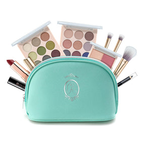 Color Nymph All-in-One Makeup Kit front view with travel bag