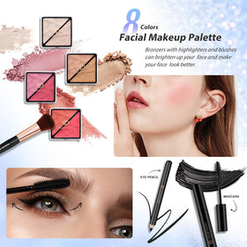 Color Nymph makeup brushes included in the kit