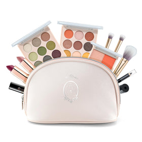 Color Nymph Makeup Kit front view with 18-colour eyeshadow palette