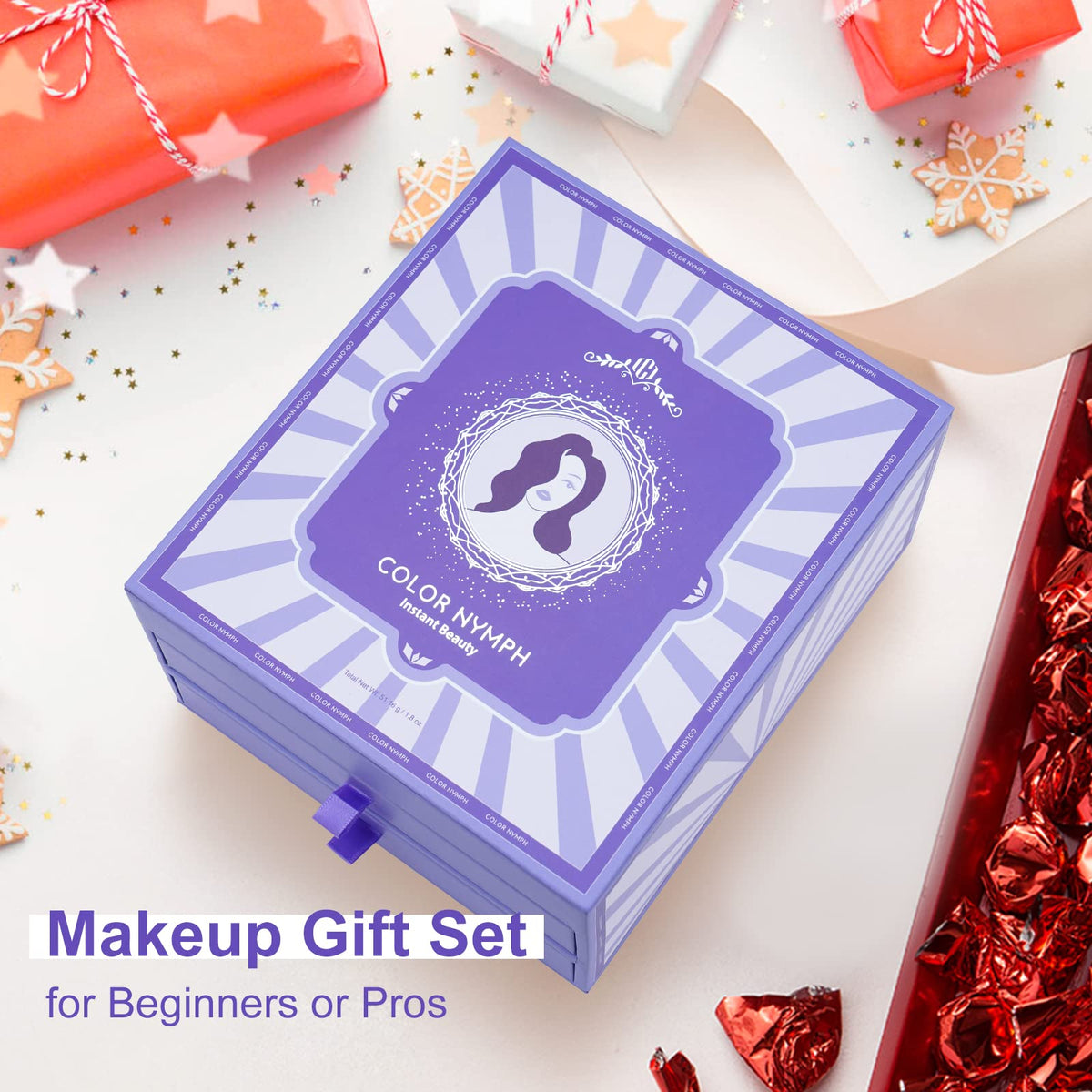 Color Nymph Makeup Set lifestyle scene with teen