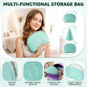 Color Nymph travel bag with makeup kit inside