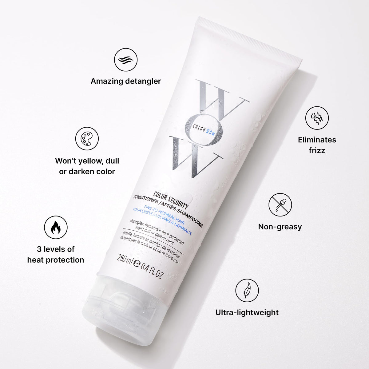 COLOR WOW Color Security Conditioner 280g side view