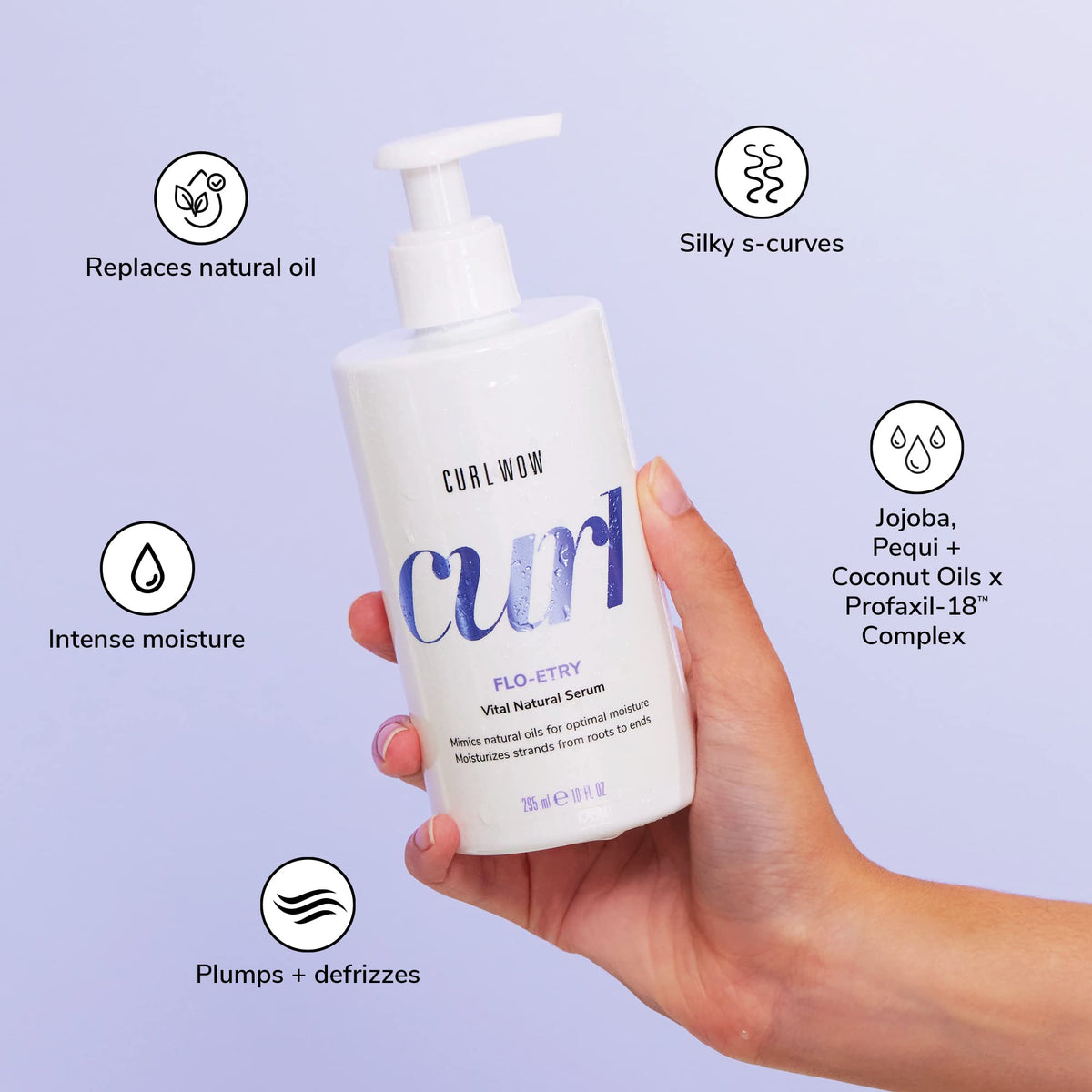COLOR WOW Curl Wow Flo-etry Serum packaging details