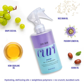 COLOR WOW Curl Wow Shook Bundling Spray lifestyle scene