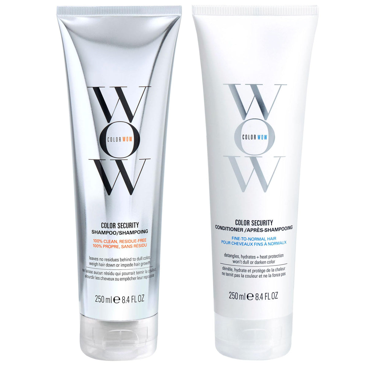 COLOR WOW Dream Clean Duo Shampoo and Conditioner front view