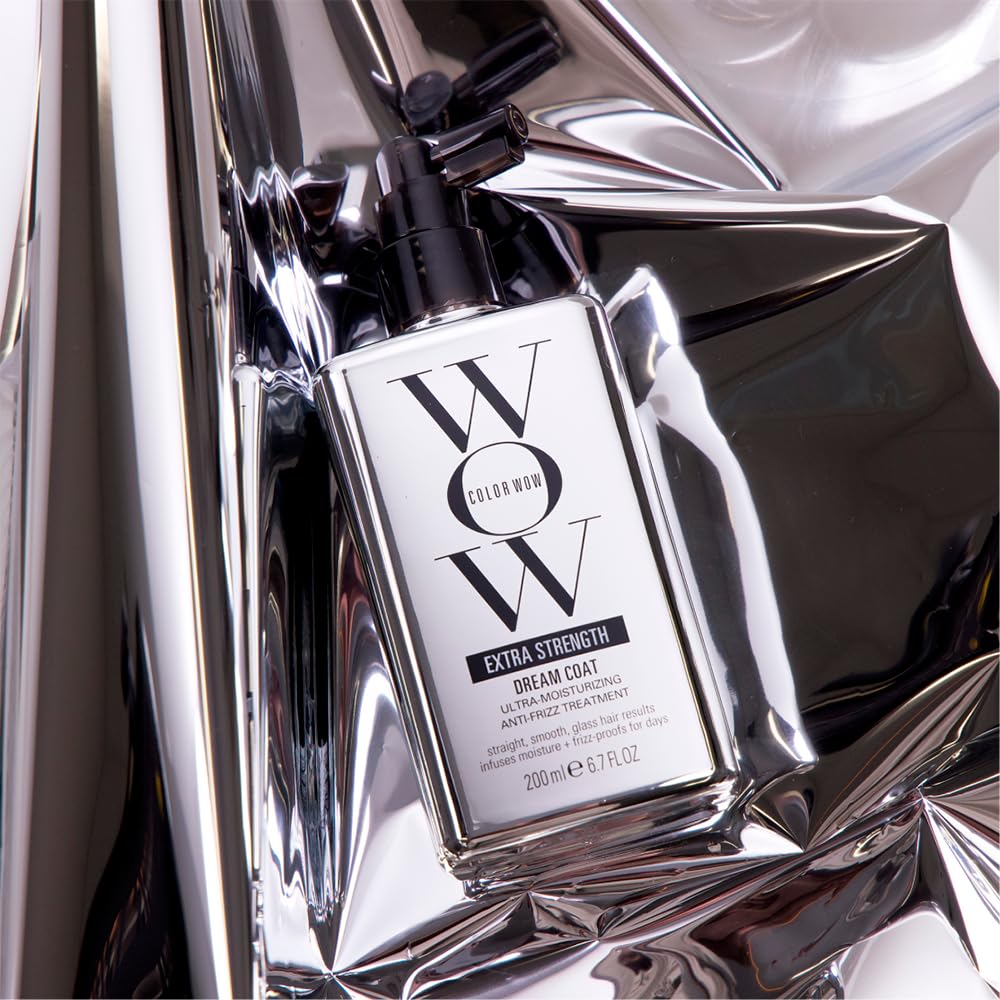 COLOR WOW Extra Strength Dream Coat in lifestyle setting on vanity