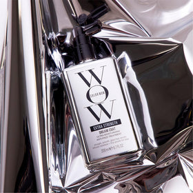 COLOR WOW Extra Strength Dream Coat in lifestyle setting on vanity