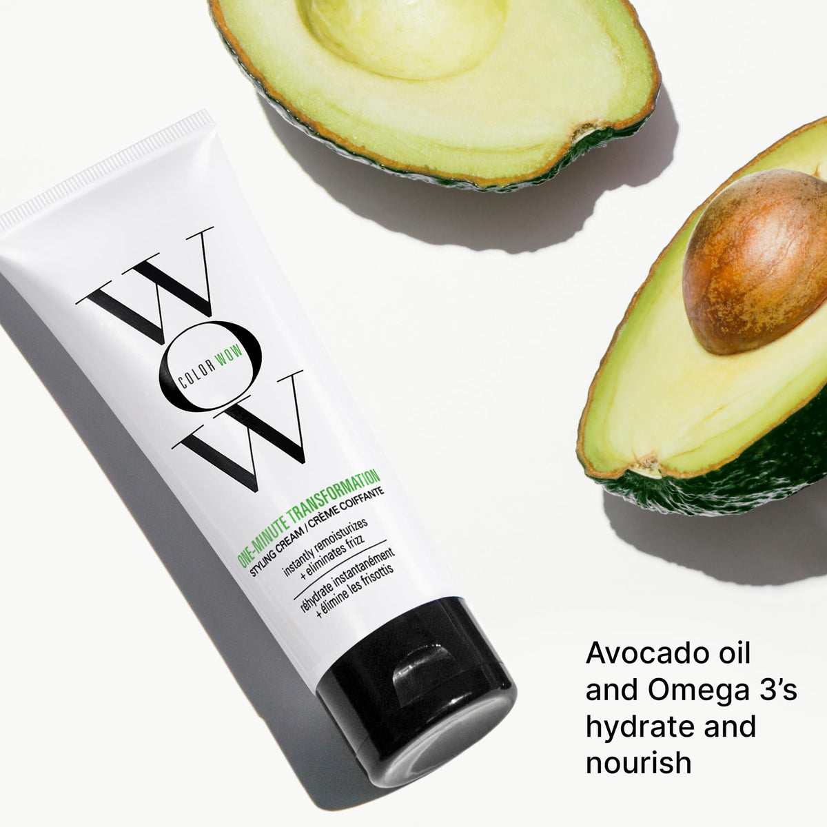 COLOR WOW Frizz Control Cream texture close-up