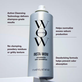 COLOR WOW Insta-WOW Advanced Dry Shampoo 180g packaging