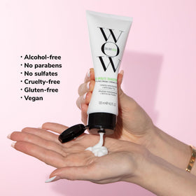 COLOR WOW One Minute Frizz Control Cream lifestyle use