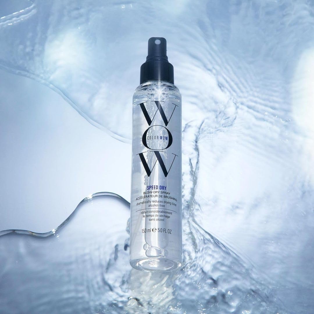COLOR WOW Speed Dry Blow Dry Spray 200g lifestyle scene