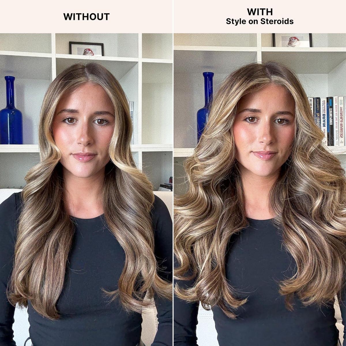 COLOR WOW Style on Steroids Texturizing Hair Spray bottle side view
