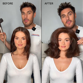 COLOR WOW Xtra Large Volumizer application on hair