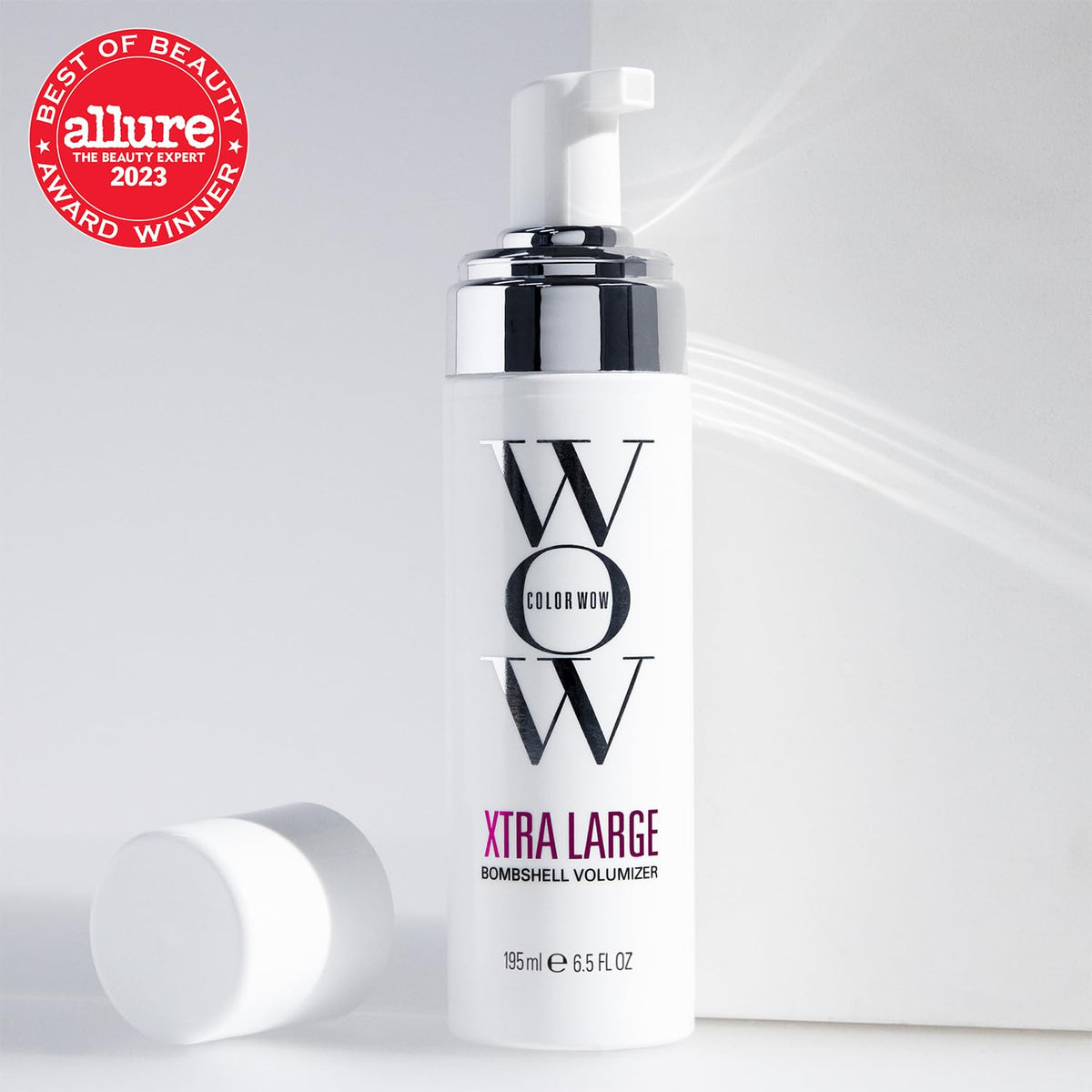 COLOR WOW Xtra Large Volumizer side view showing packaging