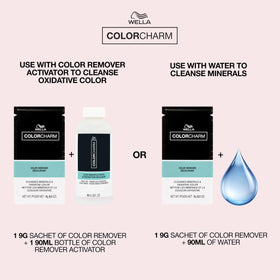 COLORCHARM Color Remover 9g in a bathroom setting