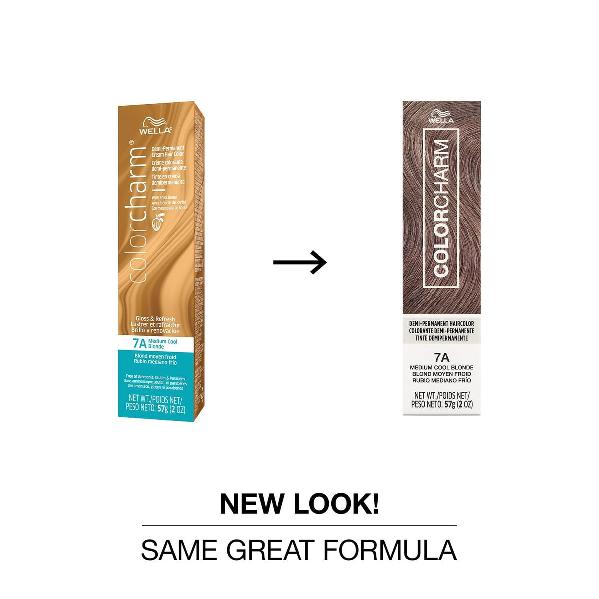 COLORCHARM Demi Permanent Hair Color 2 Fl Oz packaging