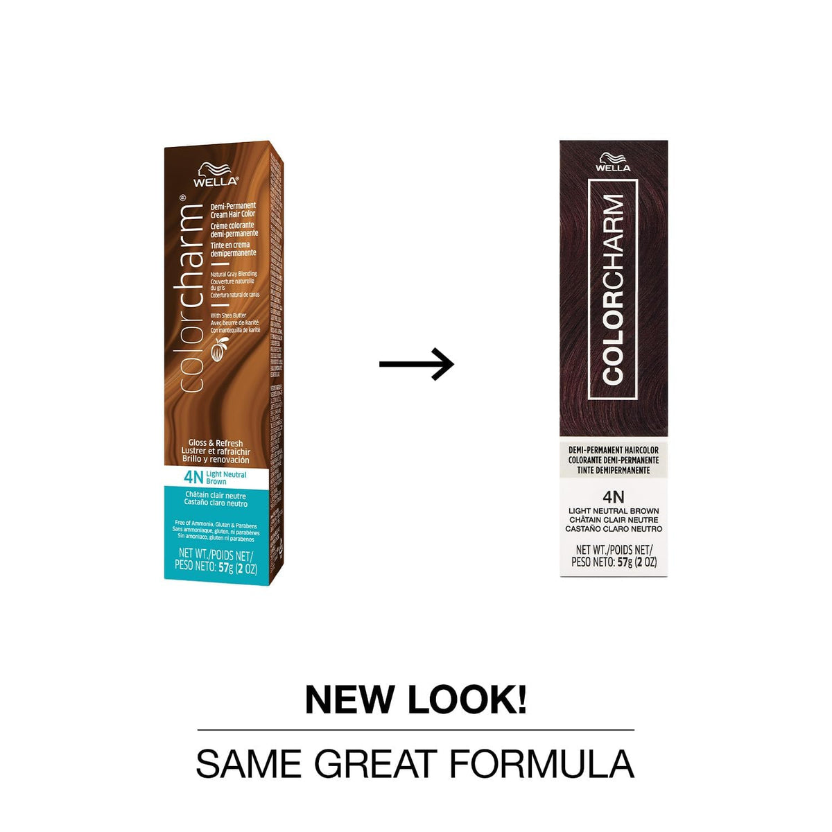 COLORCHARM Demi Permanent Hair Color Gloss 2 Fl Oz packaging