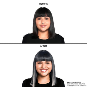 COLORCHARM Demi Permanent Hair Color Gloss being mixed