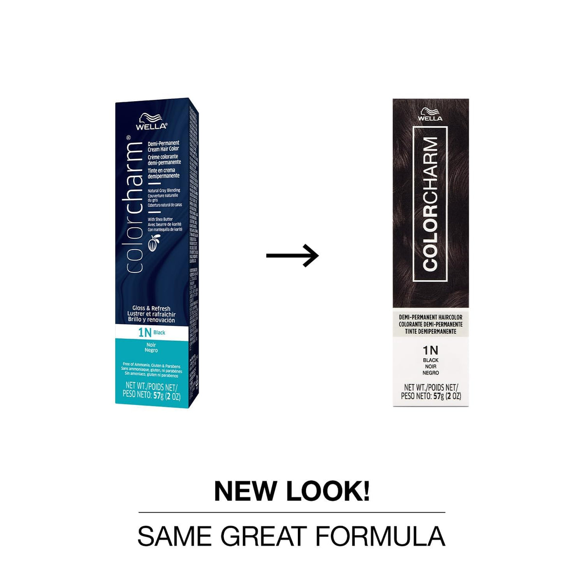 COLORCHARM Demi-Permanent Hair Color Gloss packaging