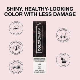 COLORCHARM Demi-Permanent Hair Color Gloss texture close-up