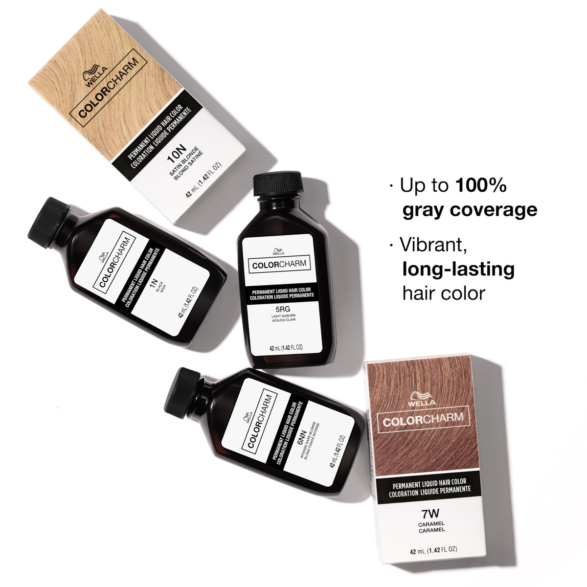 COLORCHARM hair colour application process